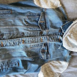 Jean Jacket with Hood